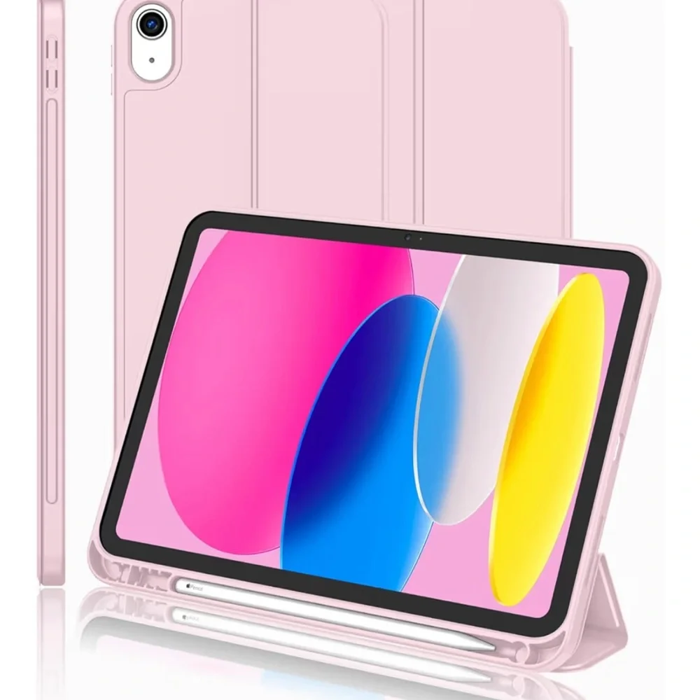 Sleek Pink Tablet Cover